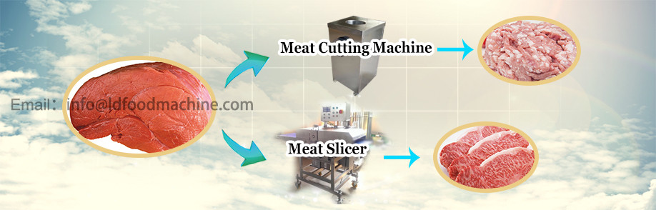 Stainless steel machinery to cut meat ,meat strip cutting machinery ,meat shredder machinery