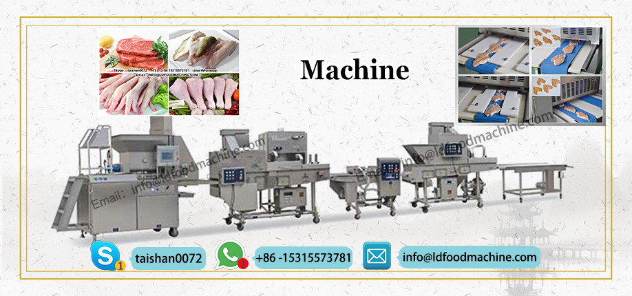 Full automatic cheese curds breading machinery