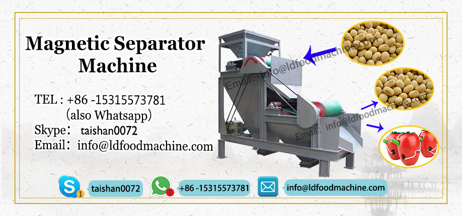 10000 gauss 100 to 600 mm dia double roller makeetic separator for tungsten ore refining