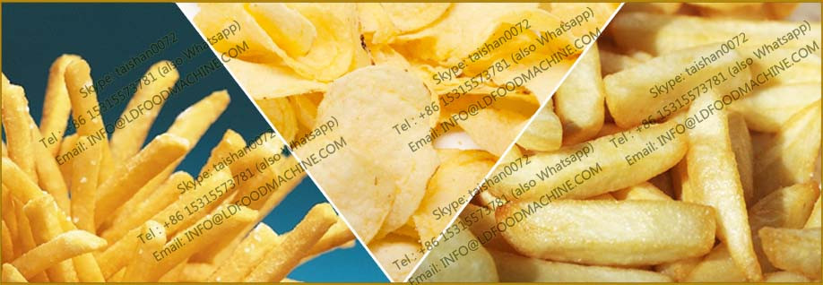 Automatic Potato Fries & Potato Chips Line/Potato fries  manufacturer