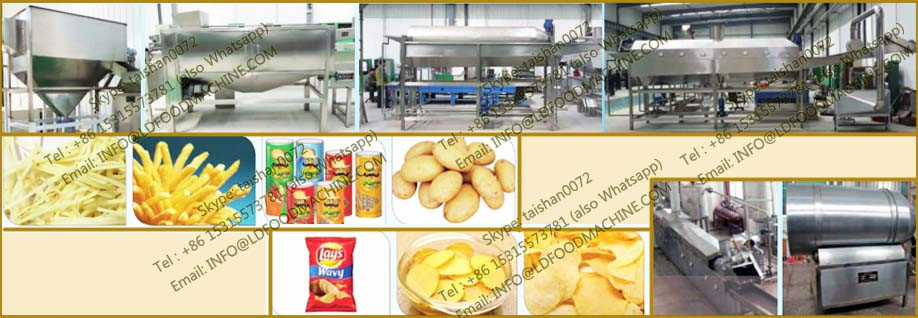 Automatic Frozen French Fries Production Line fresh Desity