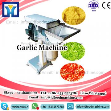 Easy cleaning garlic crushing machinery