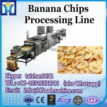 50KG/H Fresh Frozen Fried Banana Potato Chips CriLDs Processing machinery