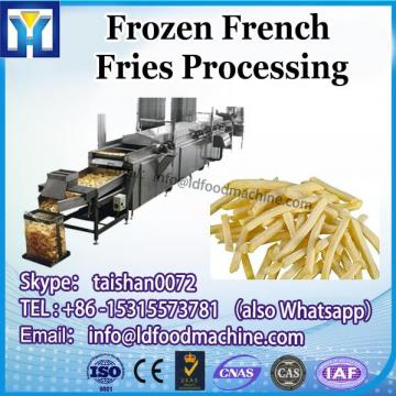 Automatic output1000kg/h IQF frozen french fries production line