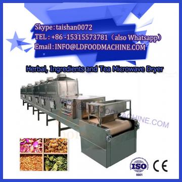 Industrial microwave tunnel sterilizer/garlic green onion powder and rose tea sterilization machine