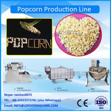 Continous commercial popcorn machinery line for sale