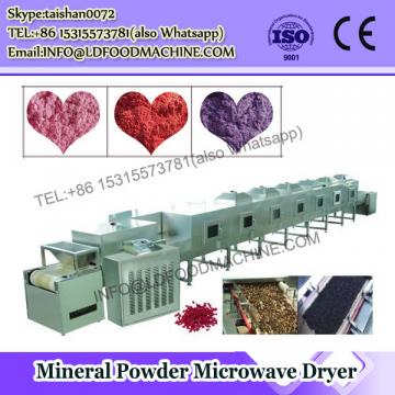 Industrial continuous microwave onion powder dehydration machine