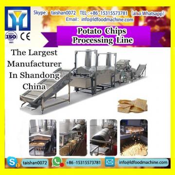 2017 hot sales semi automatic fresh fried food potato chips make machinery