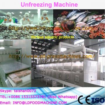 New desity frozen fish unfreezing tank/frozen fish unfreezing plant/microwave fish thawing equipment
