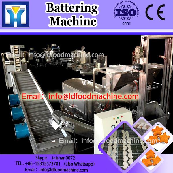 Popular Automatic Beef and Chicken Nuggets Meat Popcorn Battering machinery