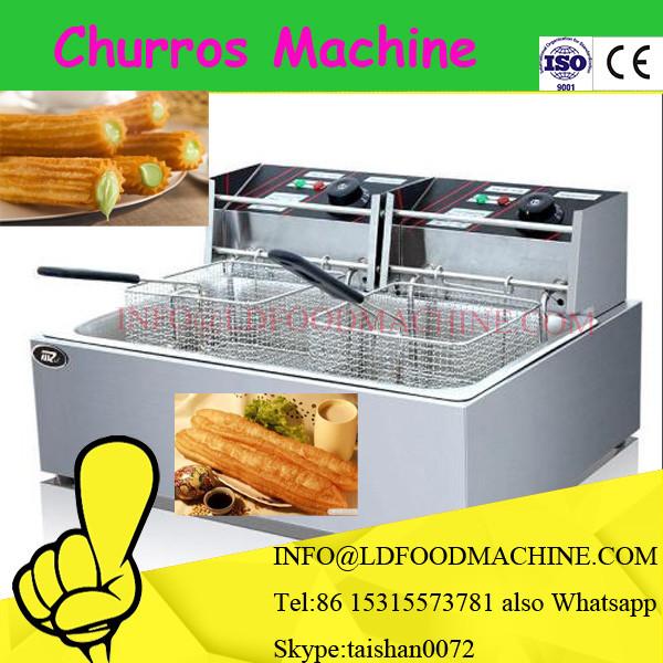 Stainless steel industrial continuous churro deep fryer